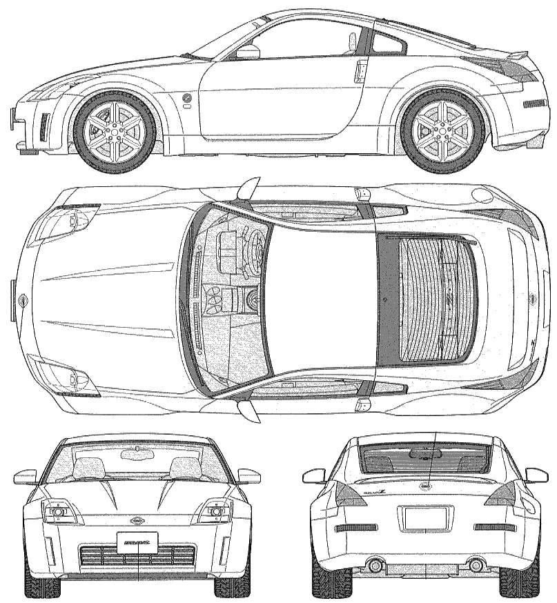 Nissan blueprints #3