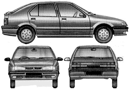 Renault 19 5-Door 1991